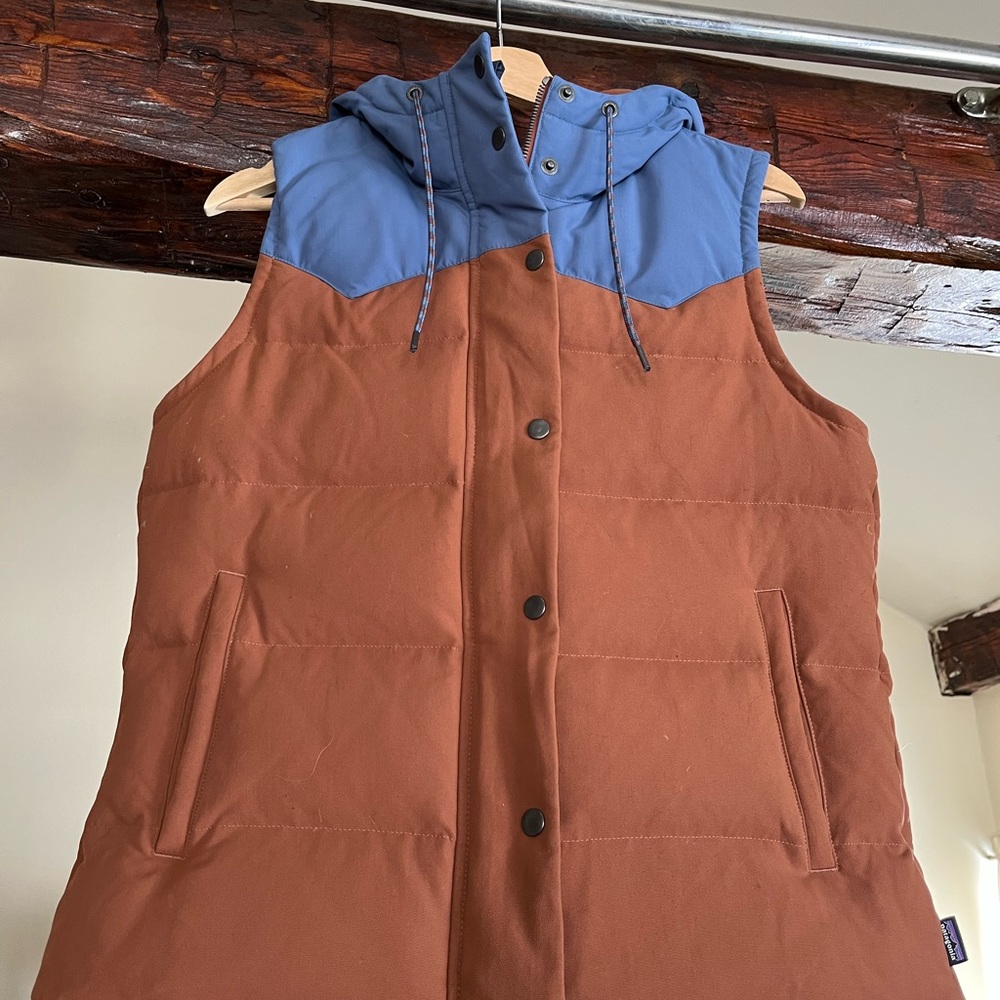 Patagonia Bivy hooded down vest